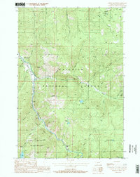 Garnet Mountain 1988 topographic map thumbnail