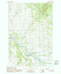 Garrison 1989 topographic map thumbnail