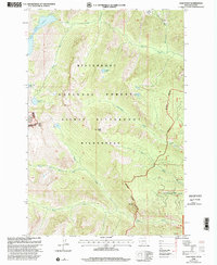 Gash Point 1998 topographic map thumbnail