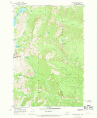 Gash Point 1966 topographic map thumbnail