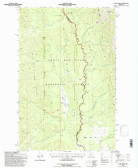 Gates Park 1995 topographic map thumbnail
