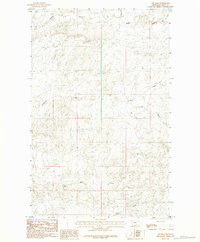 Gay Dam 1984 topographic map thumbnail