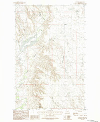 Genevieve 1984 topographic map thumbnail