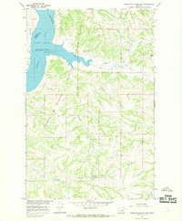 Germaine Coulee East 1965 topographic map preview