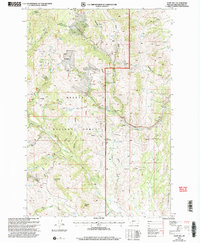 Giant Hill 2001 topographic map thumbnail