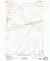 Gibbons School 1966 topographic map thumbnail