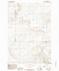 Gibson 1985 topographic map thumbnail