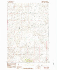 Gibson SW 1985 topographic map thumbnail