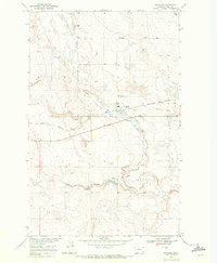 Gildford 1969 topographic map thumbnail