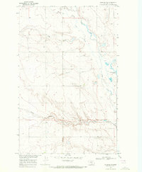 Gildford NW 1969 topographic map thumbnail