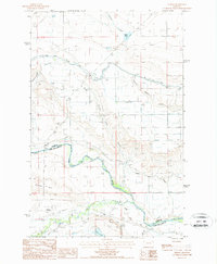 Gilman 1987 topographic map thumbnail