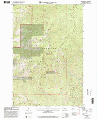 Gird Point 1998 topographic map thumbnail