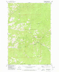 Gird Point 1974 topographic map thumbnail