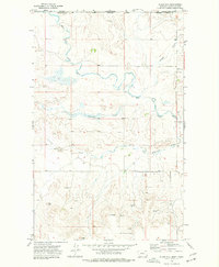 Glass Hill 1973 topographic map thumbnail