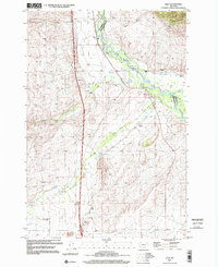 Glen 1997 topographic map thumbnail