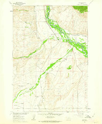 Glen 1960 topographic map thumbnail