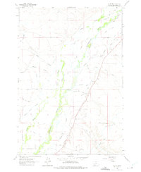 Glen SE 1961 topographic map thumbnail