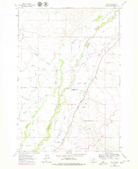 Glen SE 1961 topographic map thumbnail