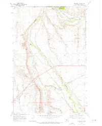 Glengarry 1970 topographic map thumbnail