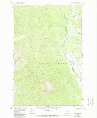 Glenn Creek 1958 topographic map thumbnail