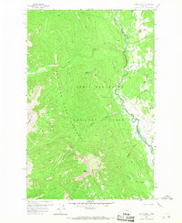 Glenn Creek 1958 topographic map thumbnail