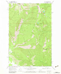 Goat Peak 1966 topographic map thumbnail