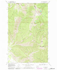 Goat Peak 1966 topographic map thumbnail
