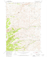 Gobblers Knob 1951 topographic map thumbnail