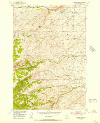Gobblers Knob 1951 topographic map thumbnail