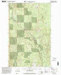 Gold Hill 1997 topographic map thumbnail