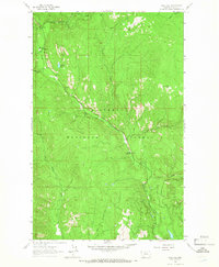 Gold Hill 1963 topographic map thumbnail