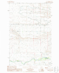 Golden Ridge 1987 topographic map thumbnail