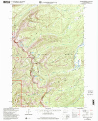 Goldstone Pass 1997 topographic map thumbnail