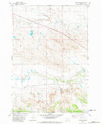 Gomer Draw 1982 topographic map thumbnail