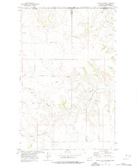 Goodale Coulee 1973 topographic map thumbnail