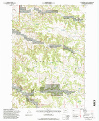 Goodspeed Butte 1995 topographic map thumbnail
