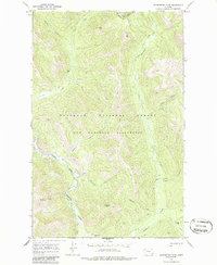 Gooseberry Park 1968 topographic map thumbnail