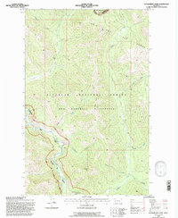 Gooseberry Park 1994 topographic map thumbnail