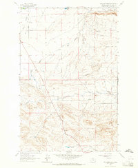 Gouchnour Ranch 1963 topographic map thumbnail