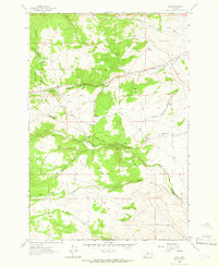 Grace 1963 topographic map thumbnail