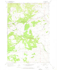 Grace 1963 topographic map thumbnail