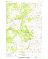 Grace 1963 topographic map thumbnail