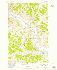 Grand Island 1954 topographic map thumbnail