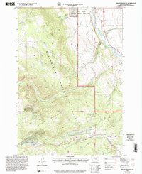 Granite Mountain 1997 topographic map thumbnail