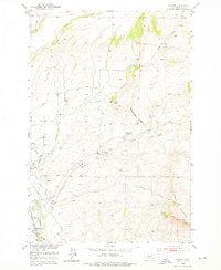 Grannis 1951 topographic map thumbnail