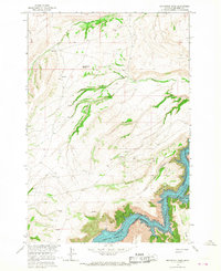 Grapevine Dome 1964 topographic map thumbnail
