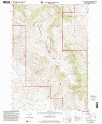 Graphite Mountain 1997 topographic map thumbnail