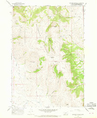 Graphite Mountain 1965 topographic map preview