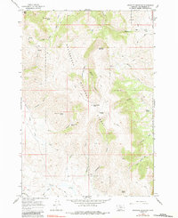Graphite Mountain 1965 topographic map thumbnail