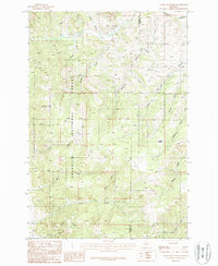 Grassy Mountain 1987 topographic map thumbnail